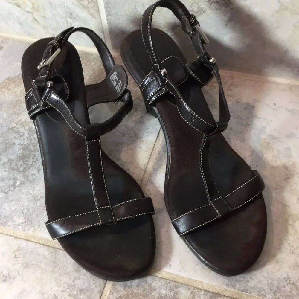 George Sandals Size 8.5 - Picture 1 of 4